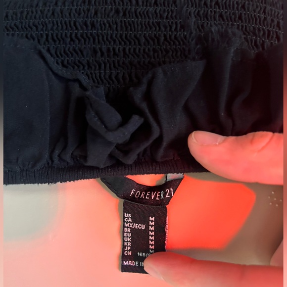 FOREVER21 Black Long Sleeve - Picture 4 of 5